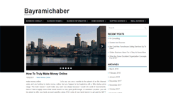 Desktop Screenshot of bayramichaber.com